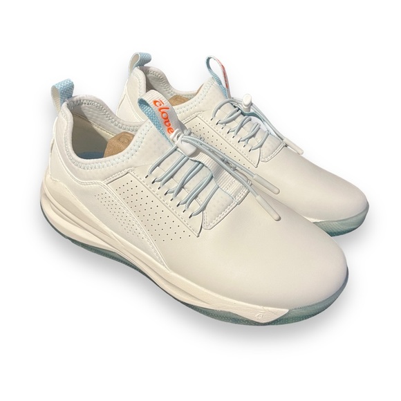 Clove Shoes Clove Womens Classic Shoes Size 8 White And Blue New